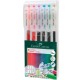 FABER CASTELL BOLÍGRAFO ROLLER FAST GEL GRIP SURTIDO -ESTUCHE 6U-